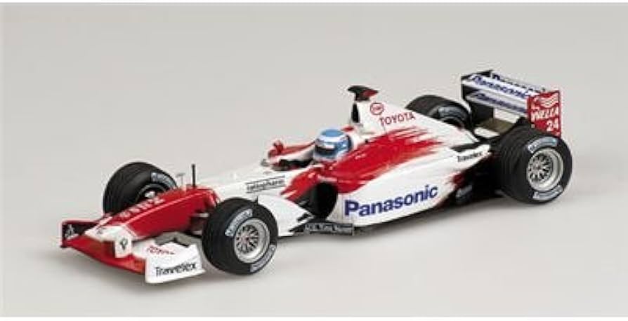 Amazon.co.jp: MINICHAMPS 1/43 パナソニック トヨタ レーシング